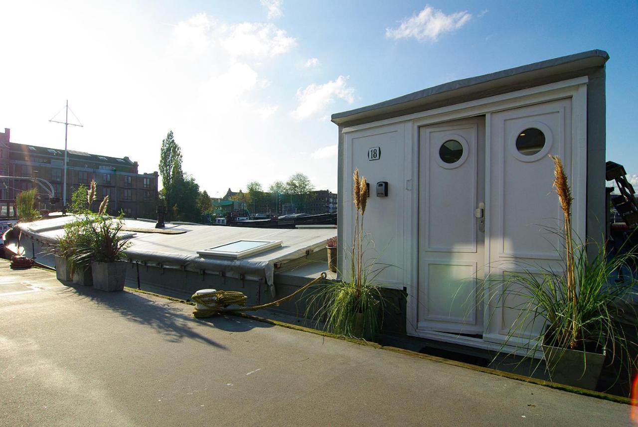 Eco Houseboat Hotel Amszterdam Kültér fotó